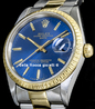 Rolex Date 36 Oyster Quadrante Blu 15223